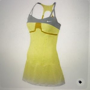 Yellow Ombré Tennis Dress